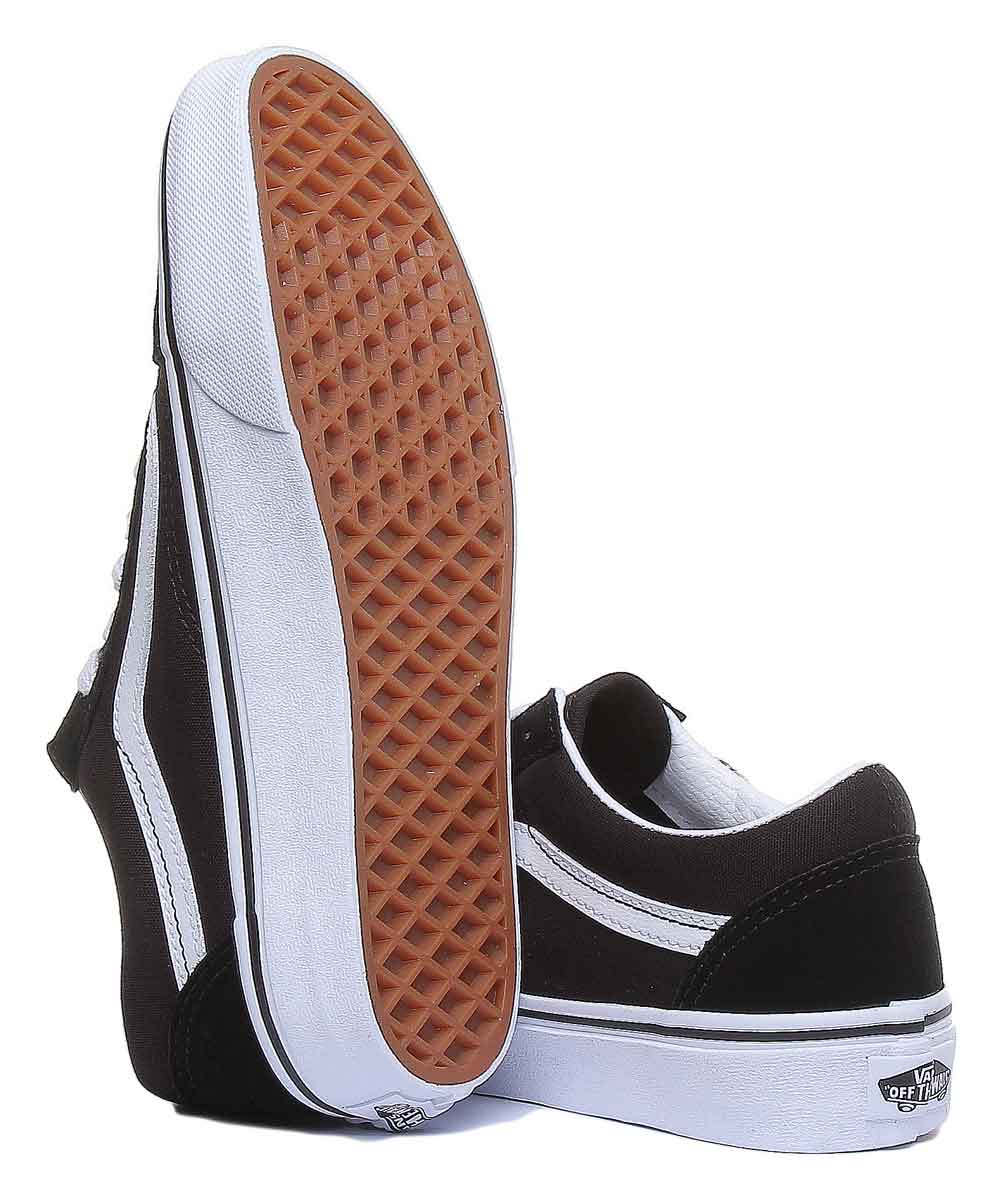 Vans Classic Old Skool In Black Multi For Women Lace Up Trainers