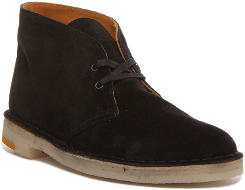 Stivali da deserto da uomo Desert Boot Evo in camoscio sabbia alla caviglia Stivali da deserto da uomo Desert Boot Evo in camoscio sabbia alla caviglia