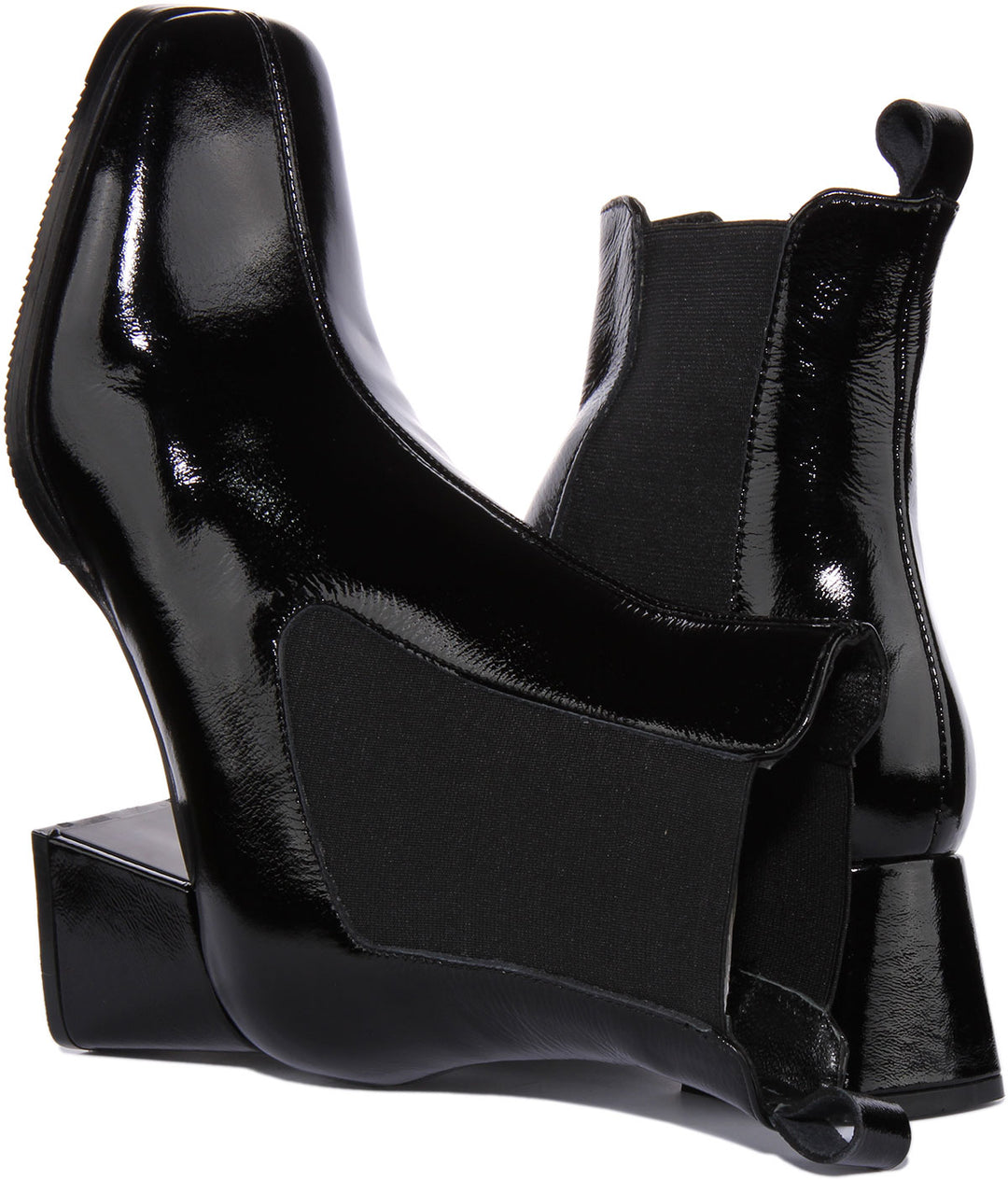 Justinreess England Emelia In Black Patent For Women