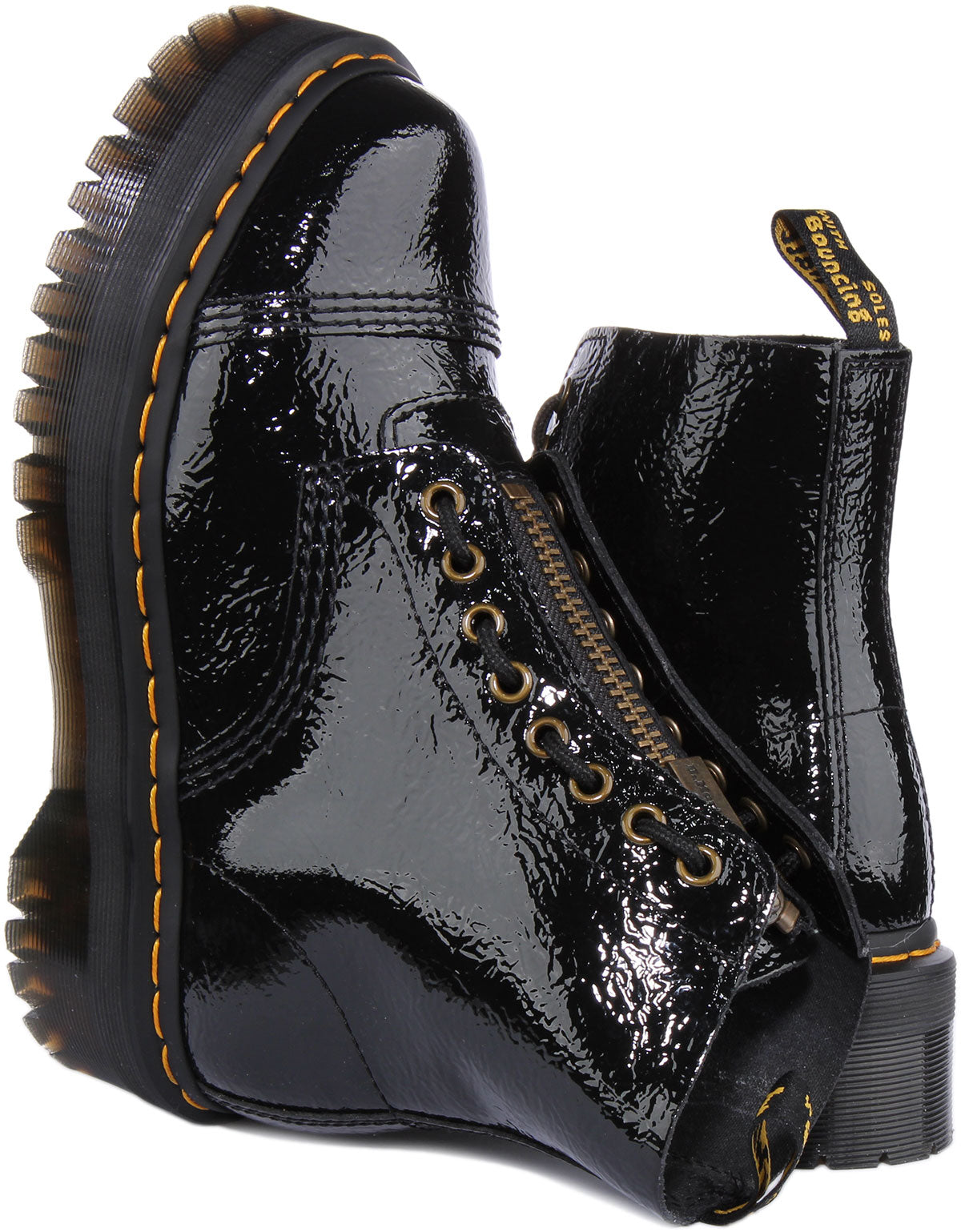 Doc martens plateforme discount vernis