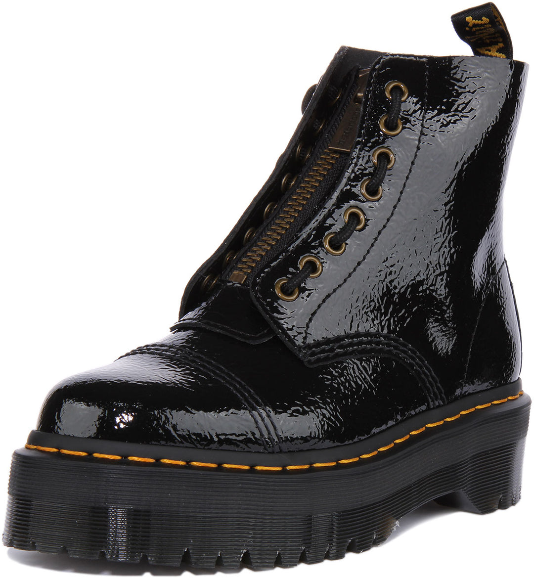 Dr Martens Sinclair In Black Patent
