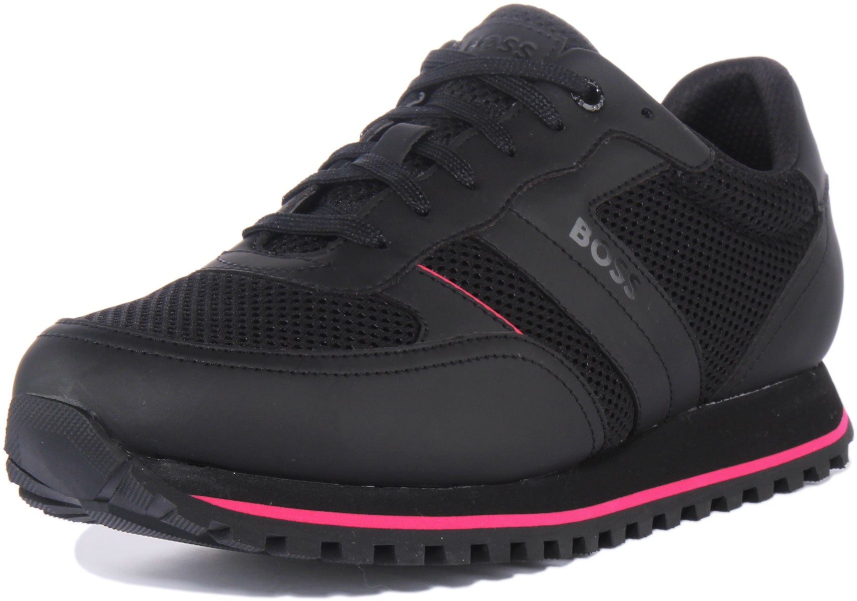 Boss Parker Run In Black Pink For Men