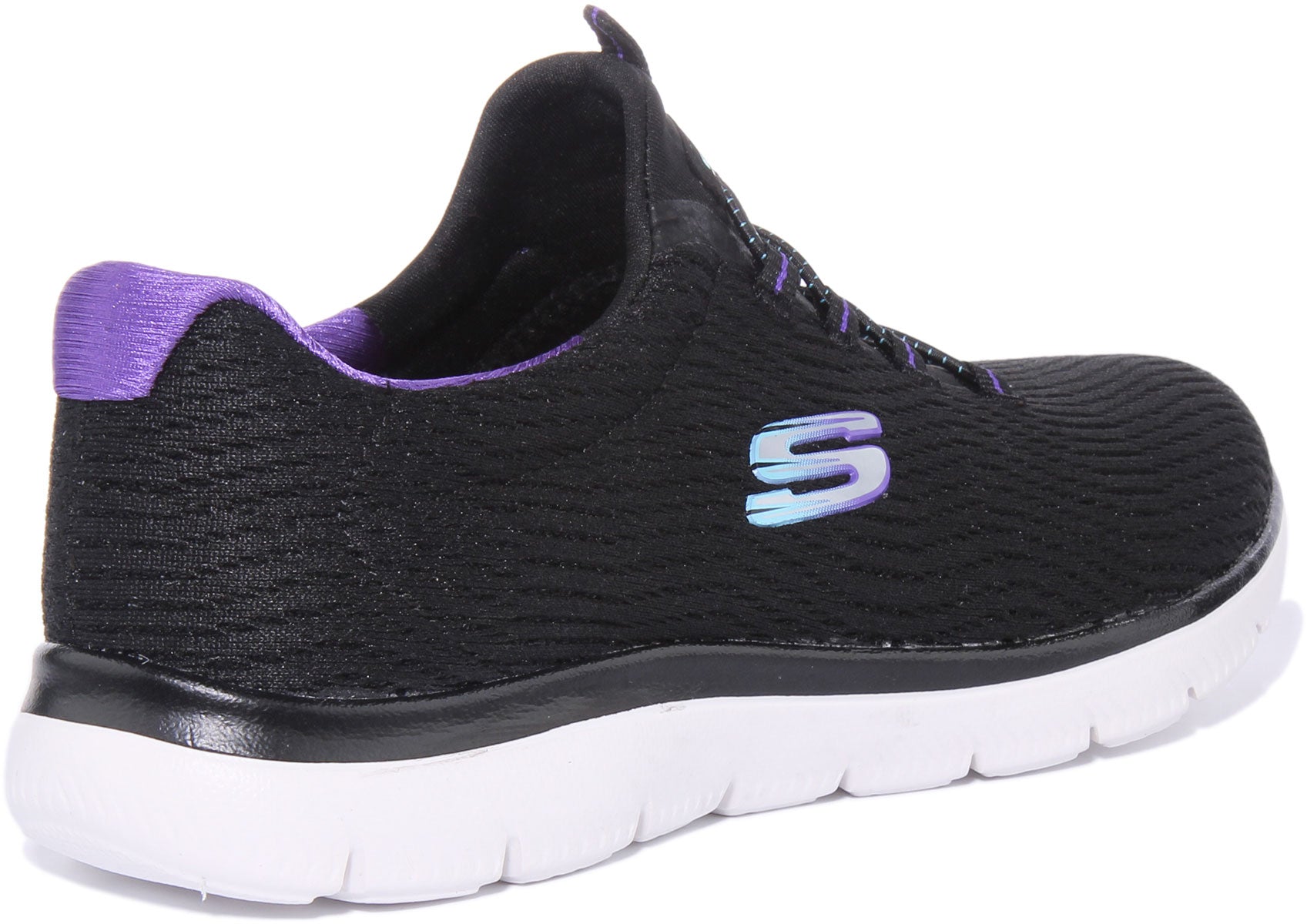 Womens cheap purple skechers