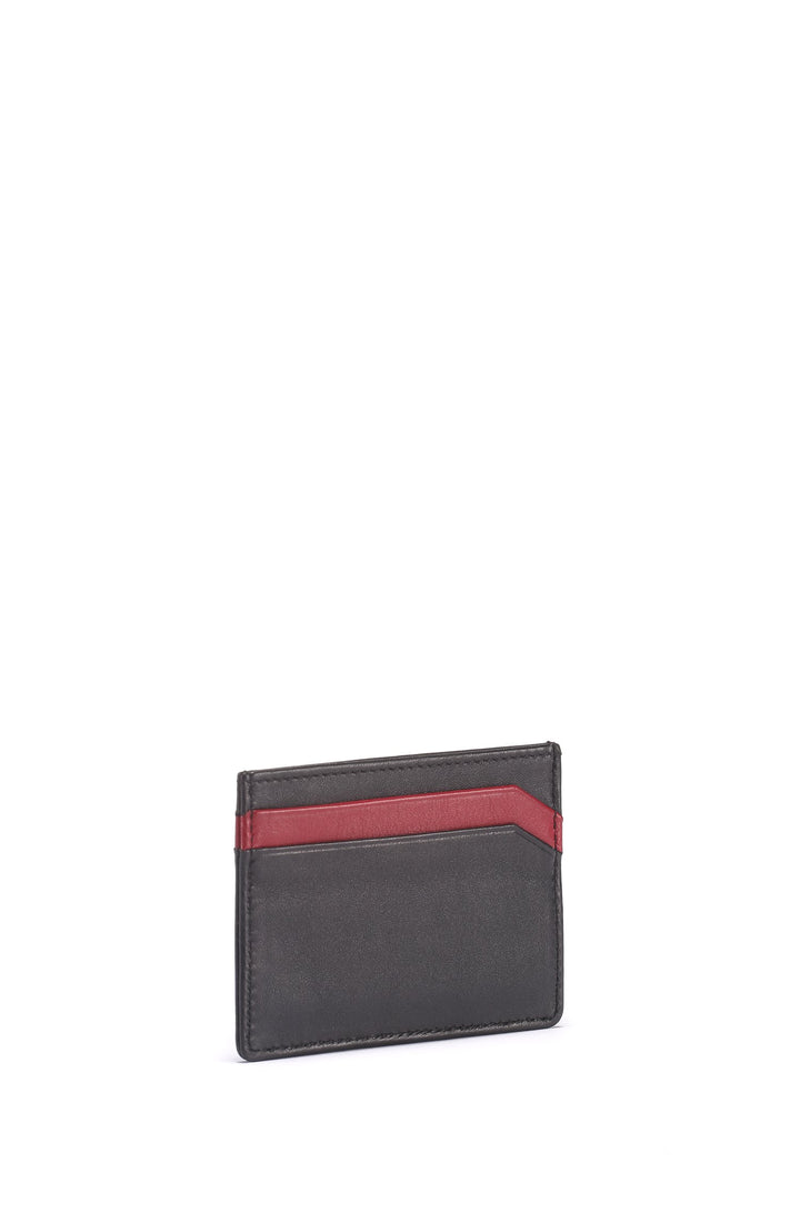 Hugo LVS Card In Black Red For Men