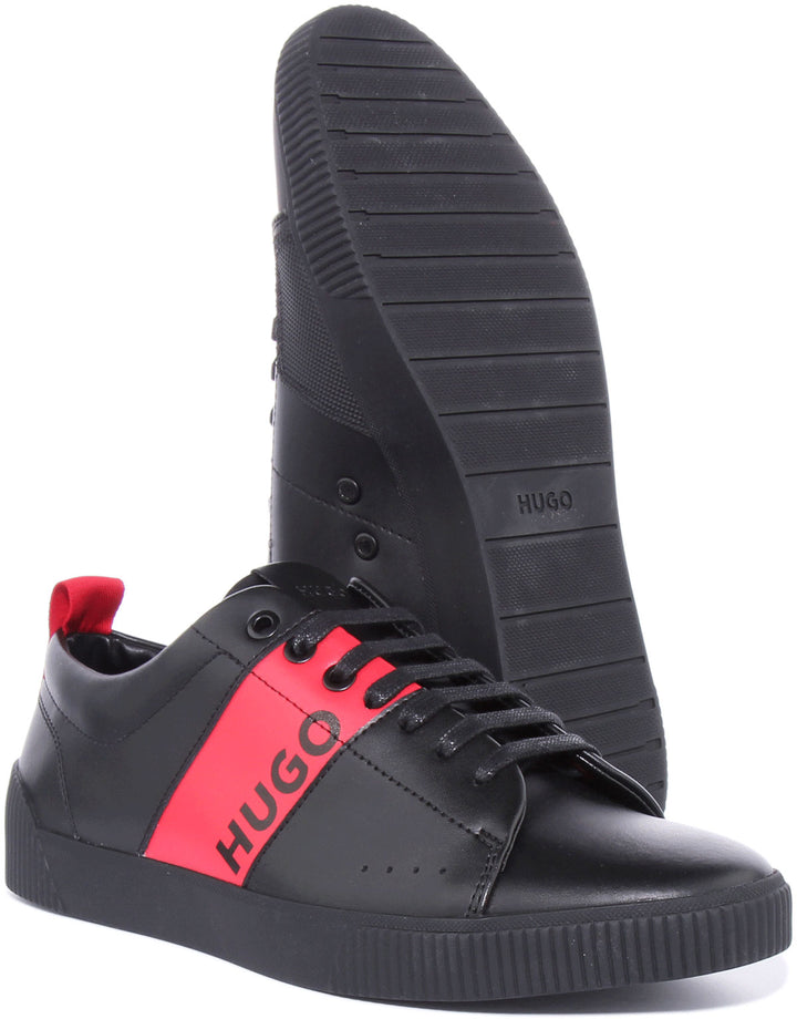 Hugo Zero Tenn In Black Red For Men