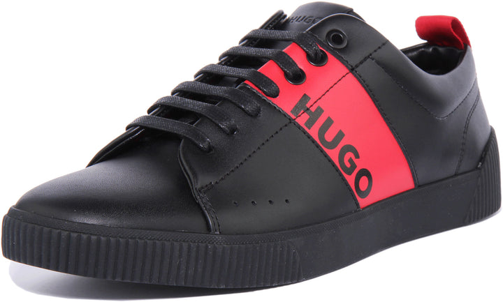 Hugo Zero Tenn In Black Red For Men