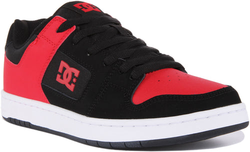 DC Shoes Manteca 4 Zapatillas de deporte con cordones para hombre en negro rojo