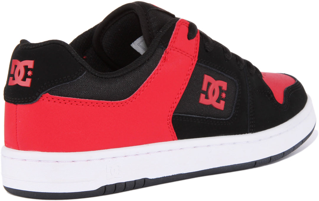 Dc Shoes Manteca 4 In Black Red For Men