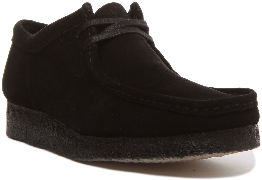 Clarks Wallabee Leather in Black | SVD UK Clarks Wallabee Leather in Black | SVD UK