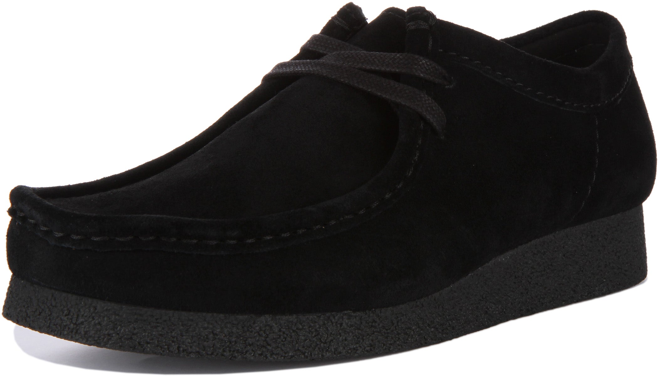 靴 Clarks WallabeeEVO Black SDE 8 1/2 26.5 Clarks Wallabee Evo In Black For Men | Leather Crepe Sole Chukka