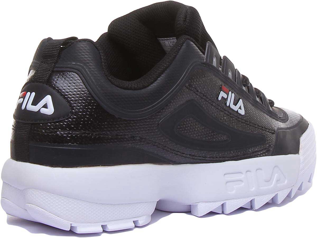 Black fila disruptor on sale