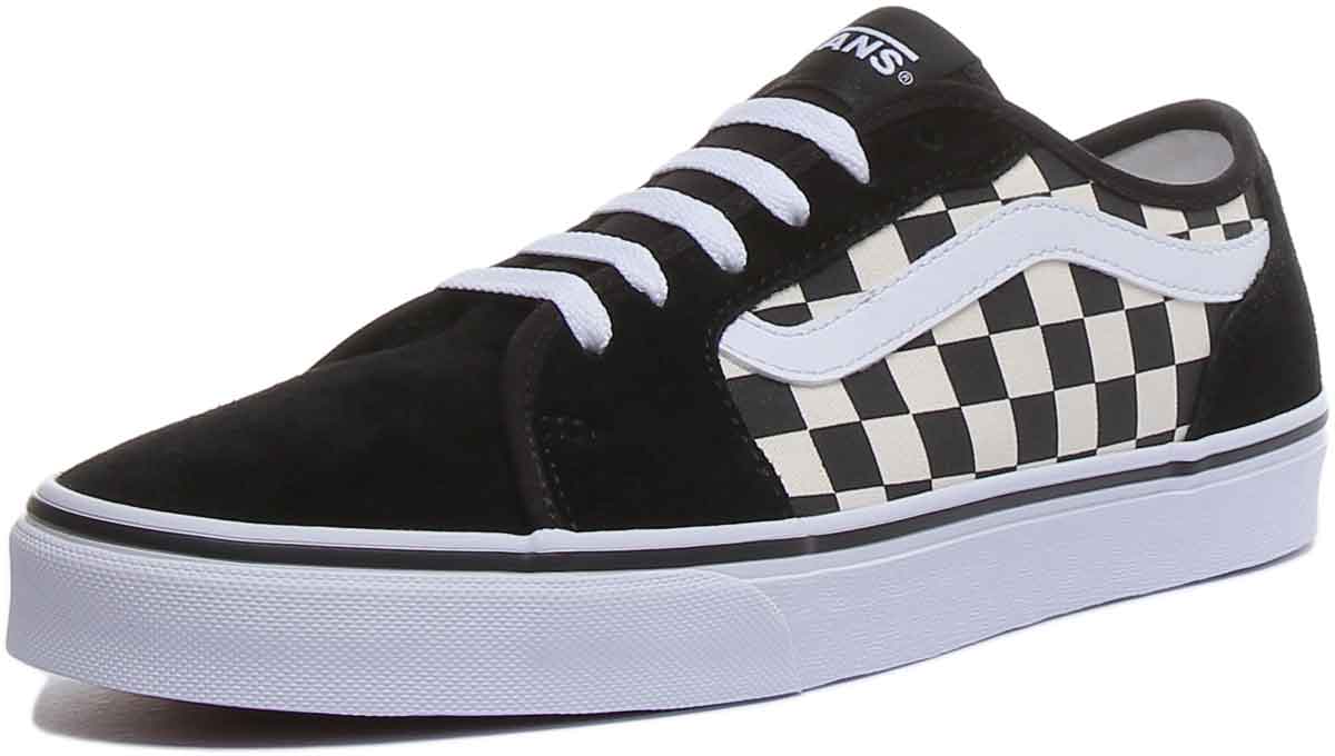 Vans Filmore Decon In Black White Old Skool For Men 4feetshoes