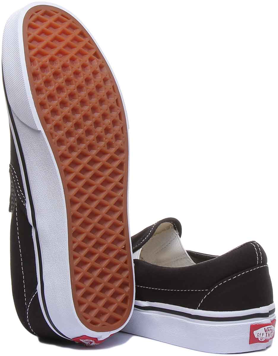 Vans Scarpe da ginnastica classiche da donna in nero bianco