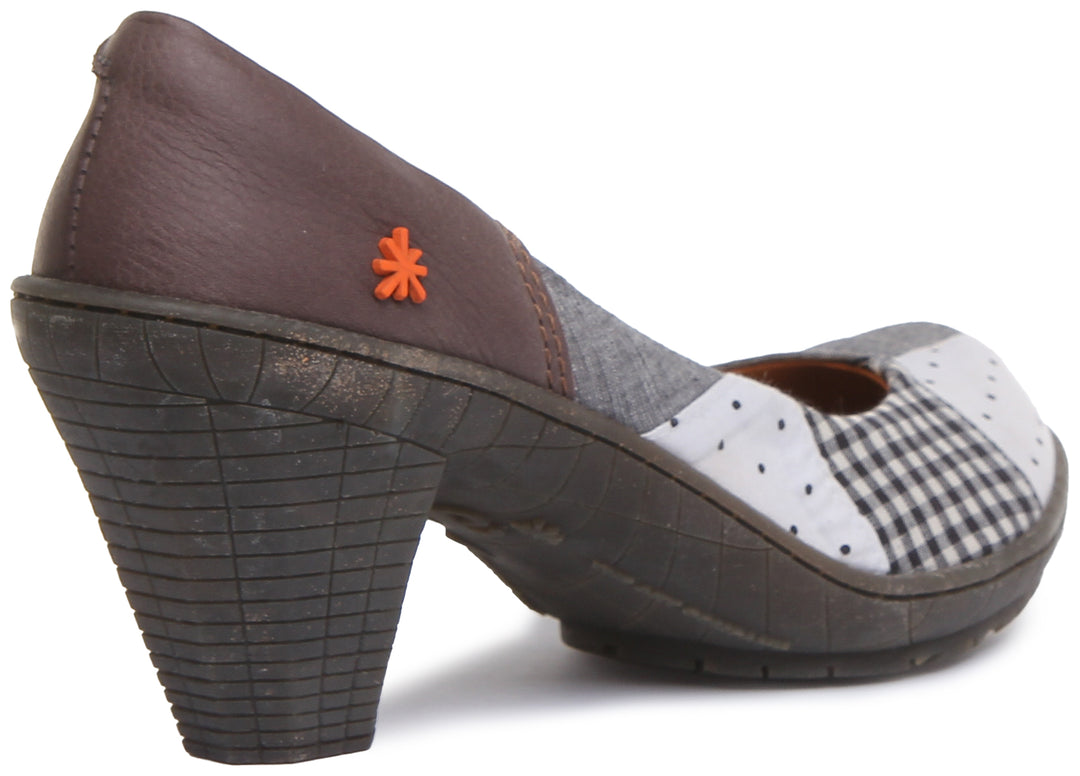 Art 0767 Fantasy Zapatos de tacón cerrado para mujer en negro