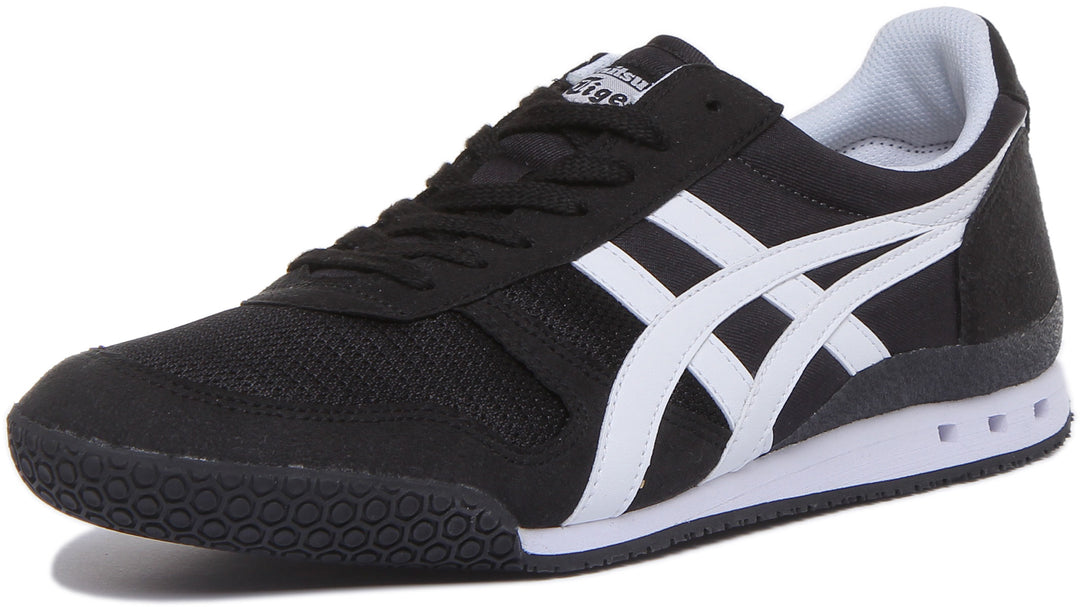 Onitsuka Tiger Ultimate 81 In Black White Men | Lace Up Trainers – 4feetshoes