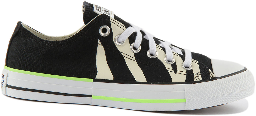 Converse All Star 167667C In Black White For Women