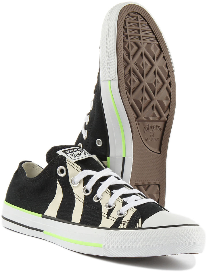 Converse All Star 167667C In Black White For Women