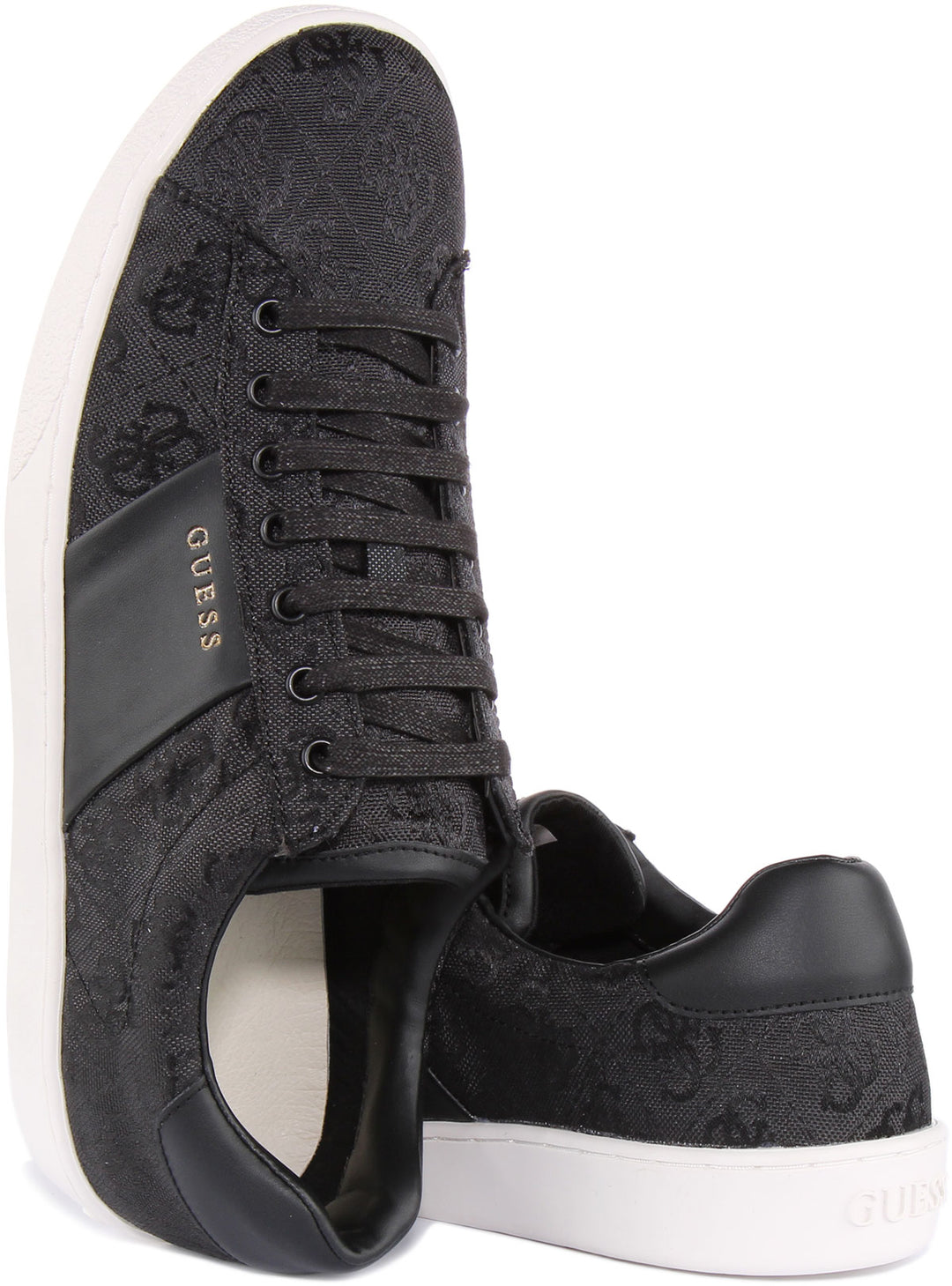 Guess NEW VICE Bianco / Nero - Consegna gratuita | ! - Scarpe Sneakers basse Uomo 115,00 Guess NEW VICE Bianco / Nero - Consegna gratuita | ! - Scarpe Sneakers basse Uomo 115,00