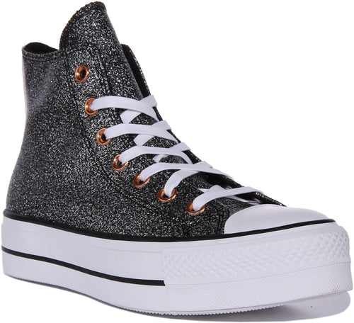 Converse All Star Lift A01301C In Black White