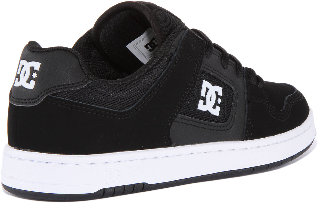 DC Shoes MANTECA PLATFORM - Sneakers basse - black/white/nero DC Shoes MANTECA PLATFORM - Sneakers basse - black/white/nero