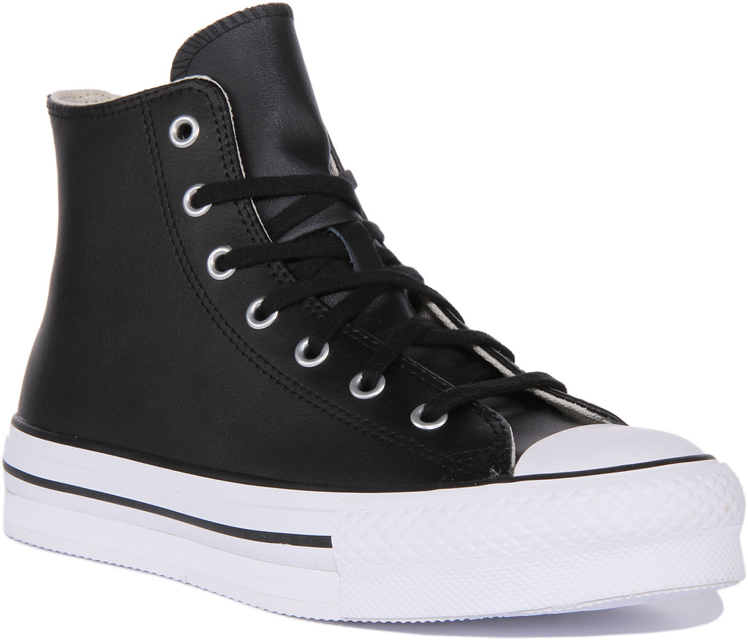 Converse Plateau Plateau All Stars Zwart Converse Wit Converse