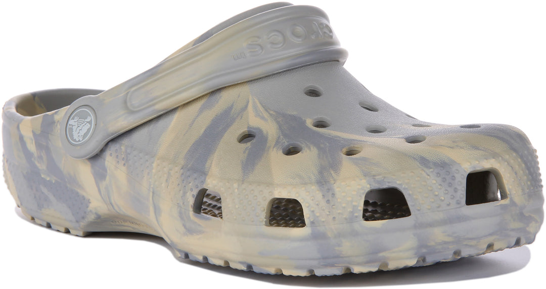 Crocs Classic Marbled In GreyFor Junoirs