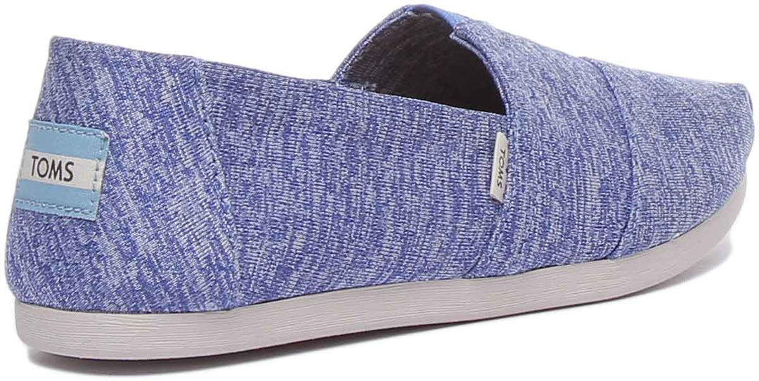 Toms Repreve Recycelter veganer Schuhanzug Blau für Frauen