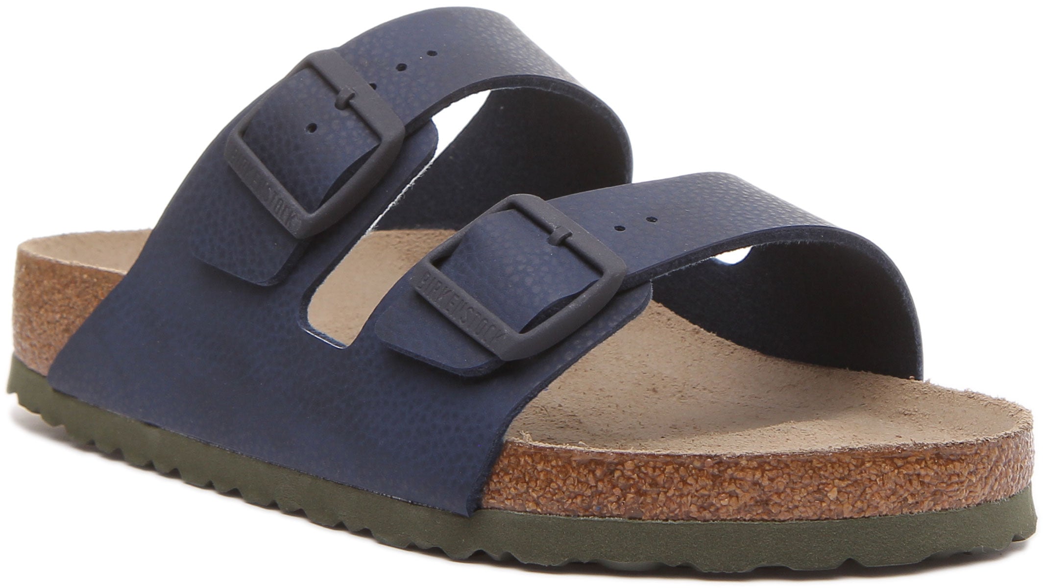 Birkenstock Arizona Bs In Blue For Men Two Strap Soft Footbed