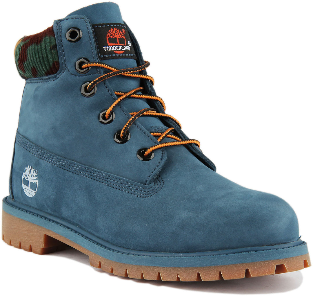 Inch Premium Botas Timberland Para Hombre Azules Timberland Botas