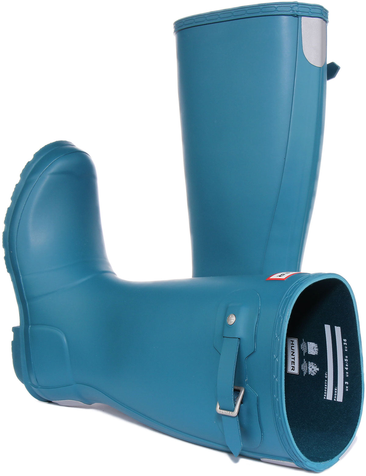 Hunter rain boots hot sale ocean blue