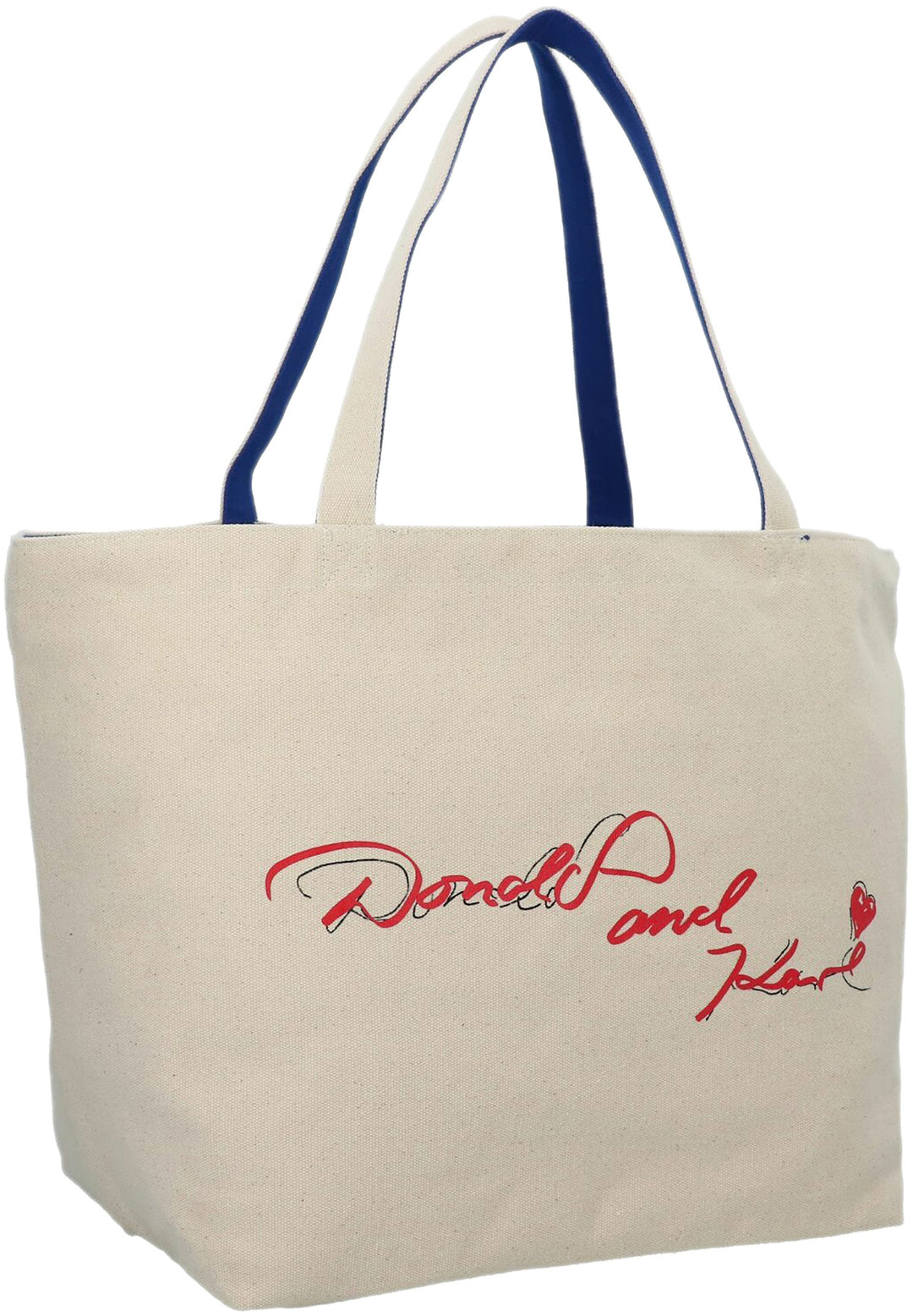 Karl Lagerfeld X Disney Tote Bag In Blue Beige For Women