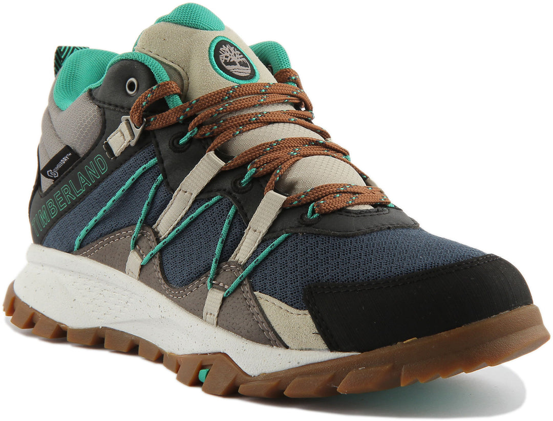 Timberland A2F2M Blue Black Women Timberland Garrison Trail