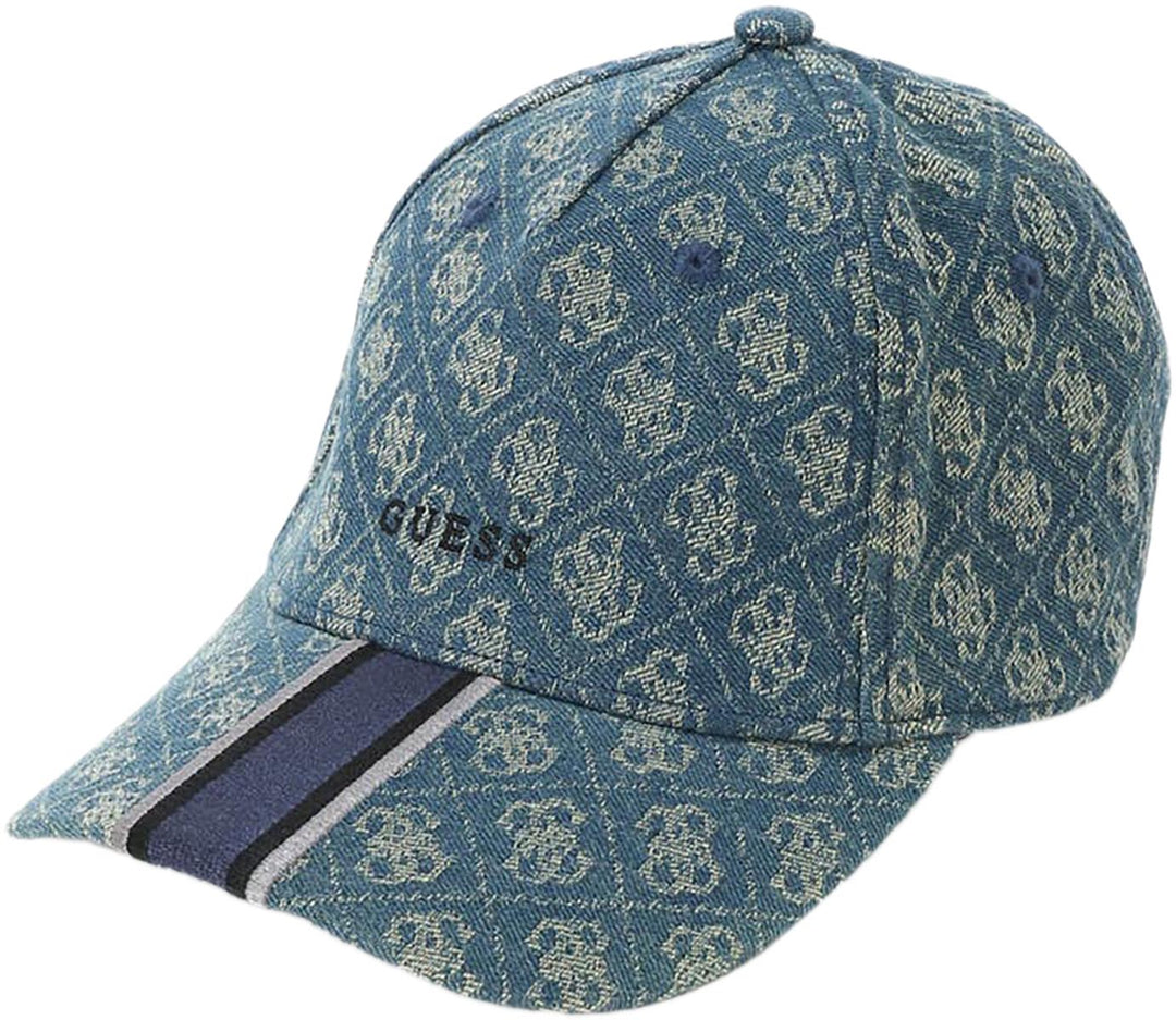 Guess Am5010Pol01 Starve In Blue Multi | Guess Denim Baseball Caps –  4feetshoes
