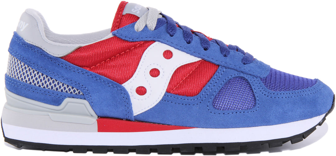Saucony Shadow Original In Blue Red For Men