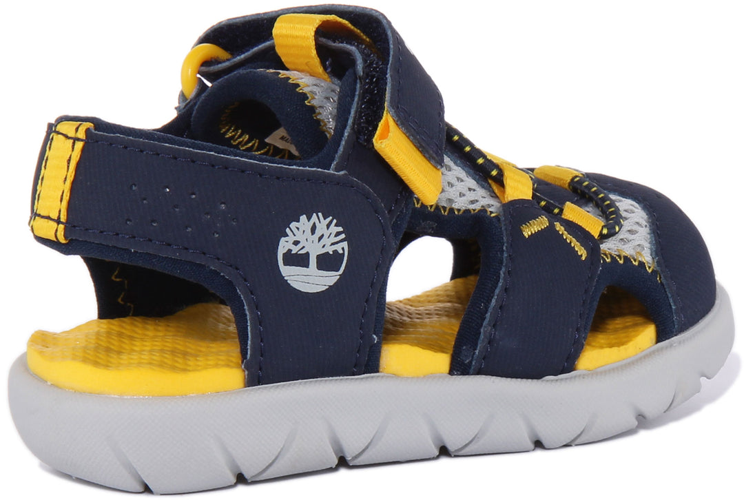 Timberland Perkins Row A1Y7Q In Blue Yellow For Infants
