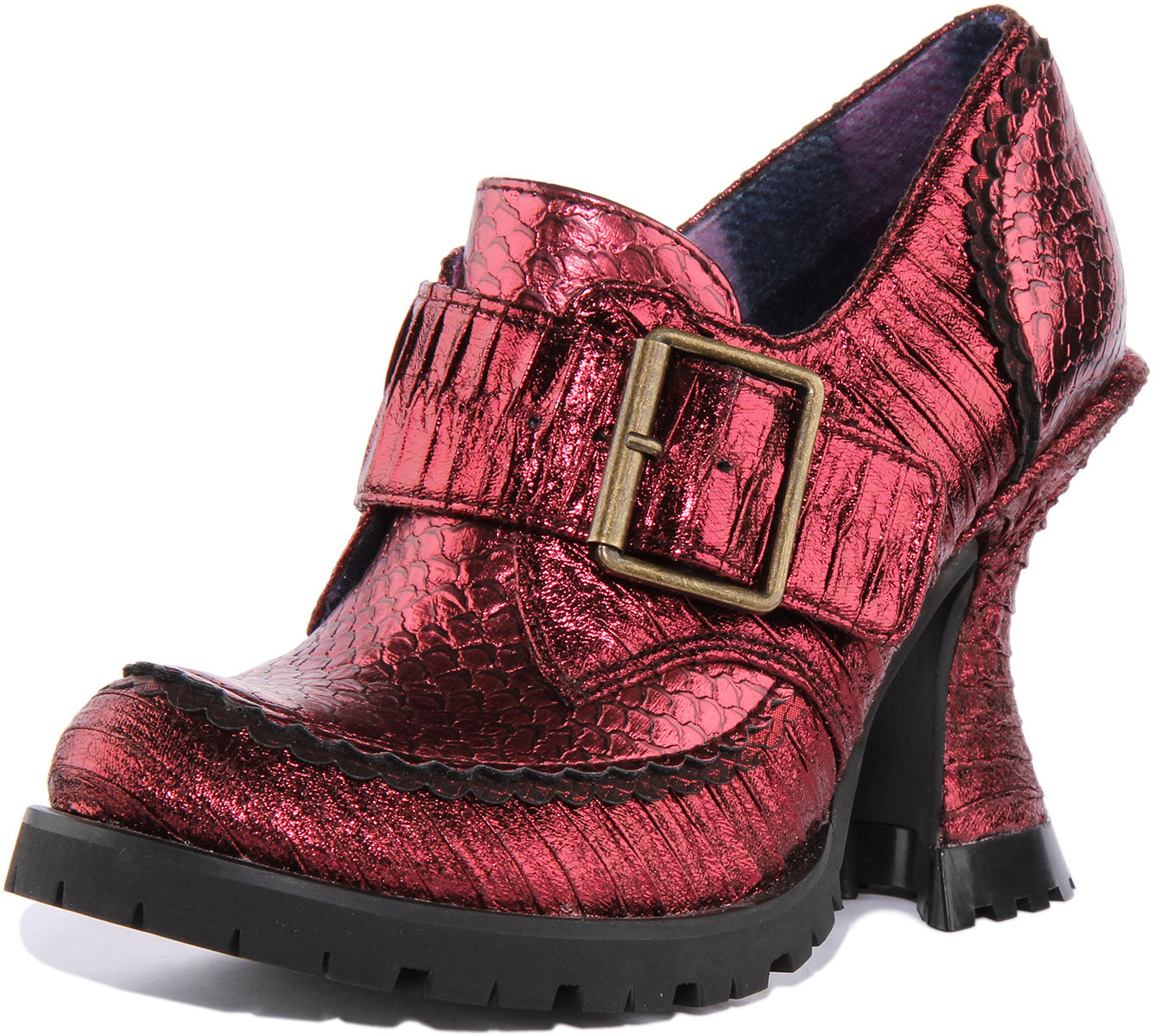 Zapatos bordo mujer hot sale