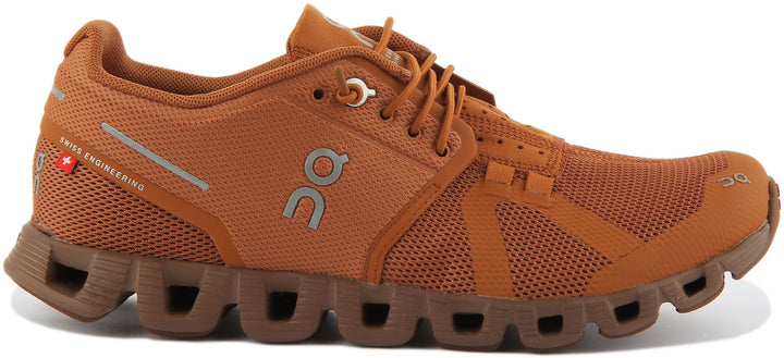 On Running Cloud Monochrome In Brick Brown For Women