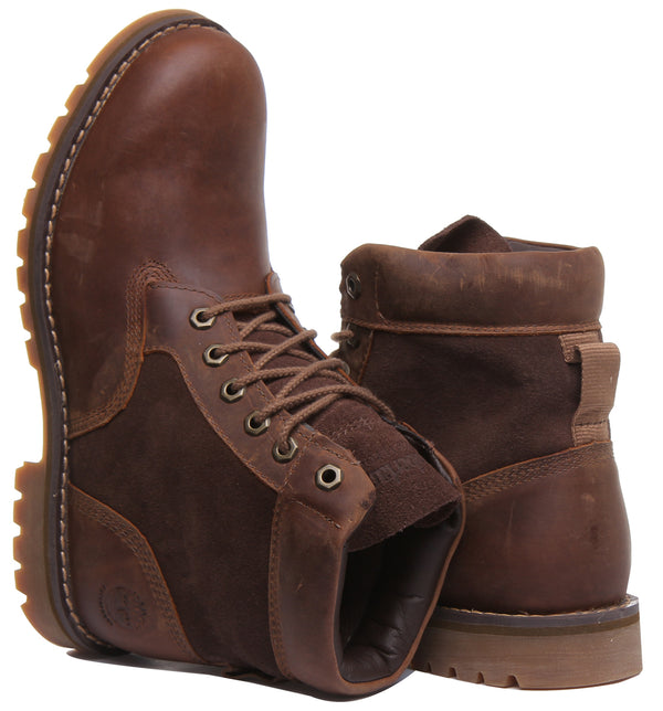 Timberland mens larchmont 6 best sale inch waterproof boots gaucho