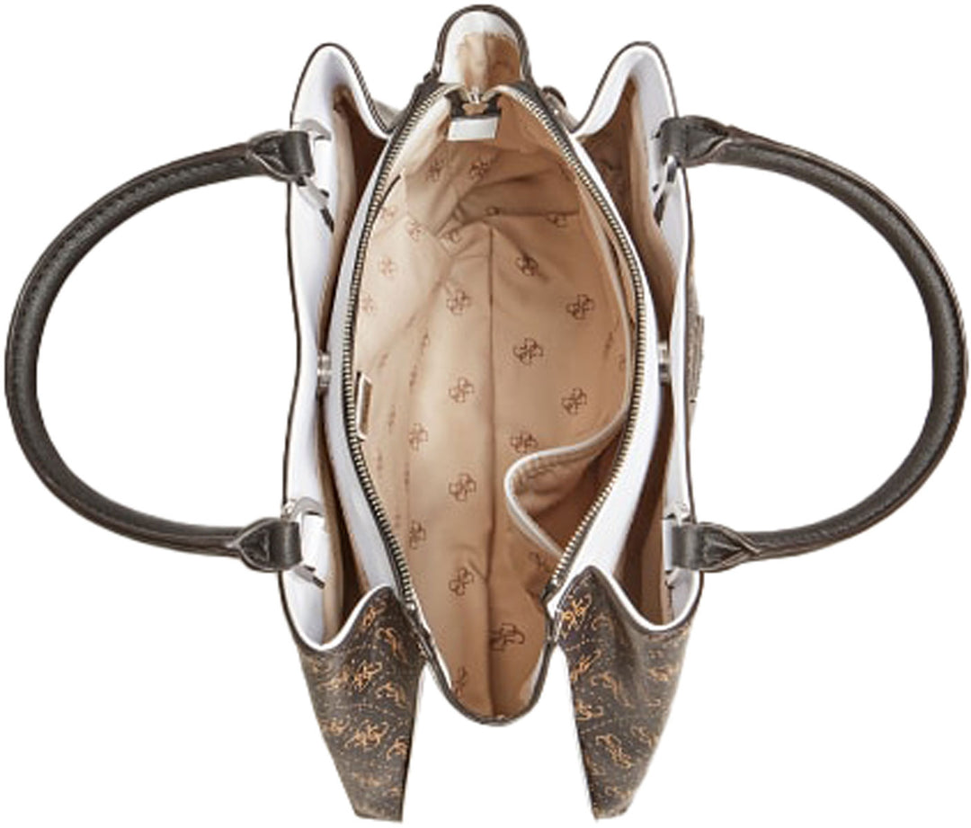 Guess ambrose turnlock satchel Clearance