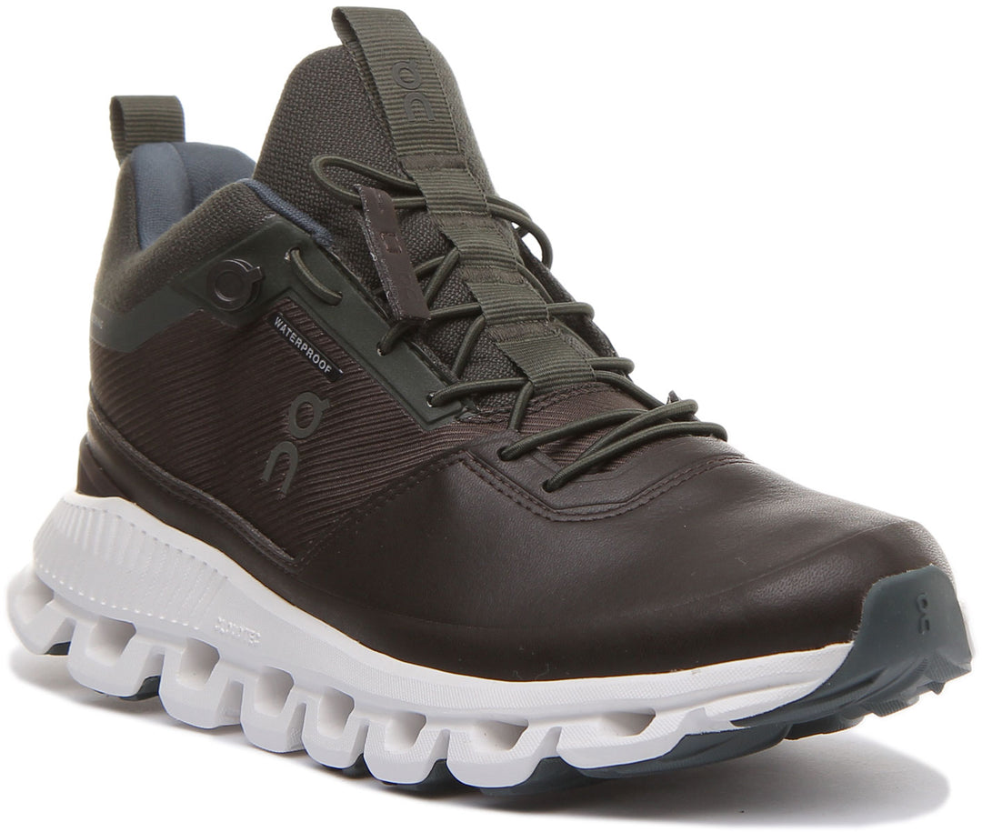 On Running Cloud Hi In Brown For Womens