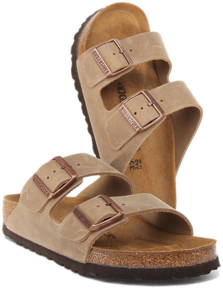 Birkenstock Arizona Nu In Brown For Women | Regular Fit