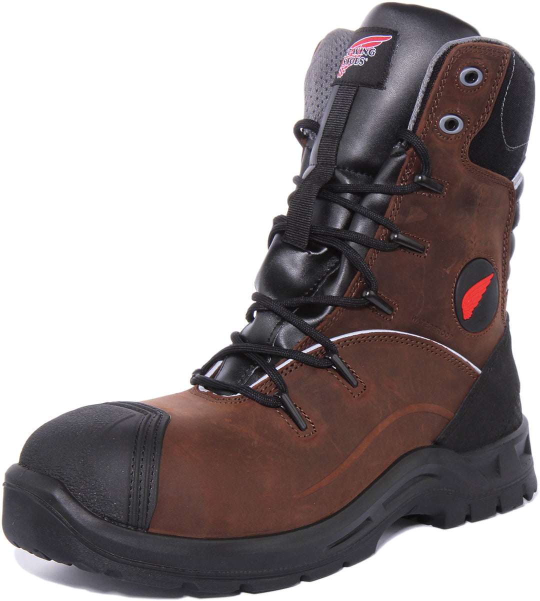 Red Wing In Brown For Men | Mens Safety Lace Up High Boots – 4feetshoes
