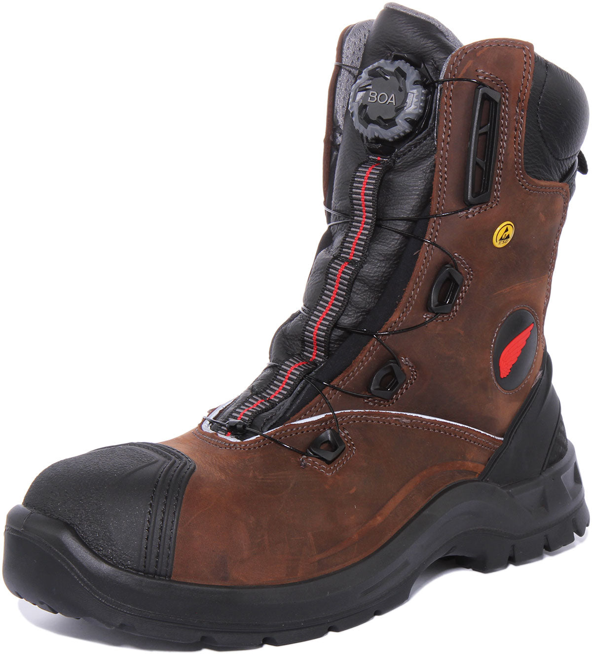 Botas industriales red online wing