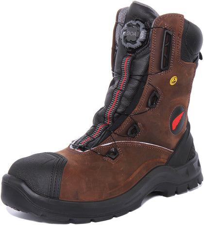Red Wing 3234 In Brown For Men | Mens Safety Work Boots – 4feetshoes