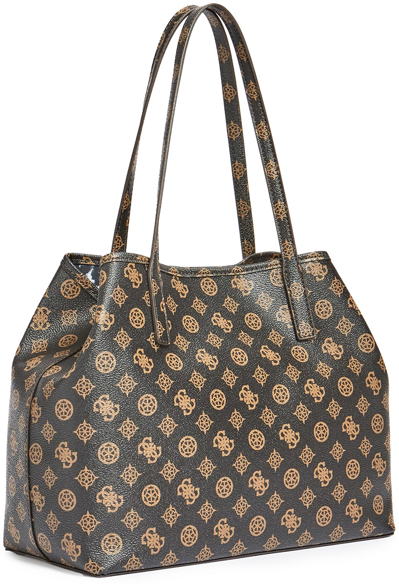 Guess Hwpq6995230 Vicky In Brown For Women Tote Handbag – 4feetshoes