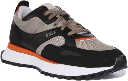 Boss Jonah Runner Mxtw In Brown For Men