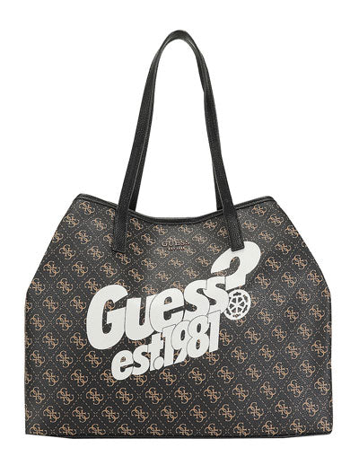 Guess Vikky Guess Bold Logo 4G In Brown For Women