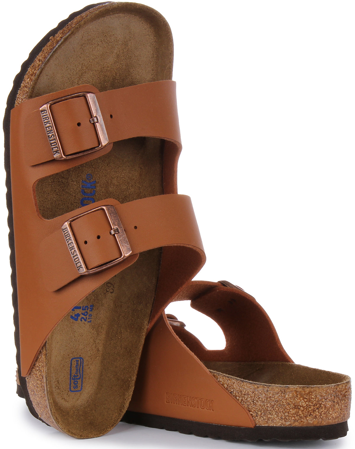 Birkenstock Arizona SFB In Brown | Regular Fit