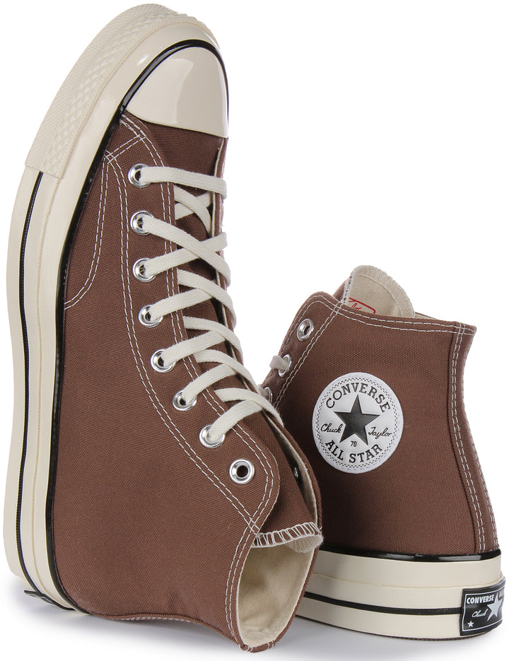 Converse Chuck 70 Vintage Baskets en toile à lacets poure en brun