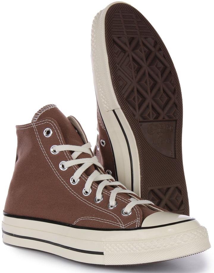 Converse Chuck 70 Vintage Scarpe da ginnastica allacciate in tela da in marrone